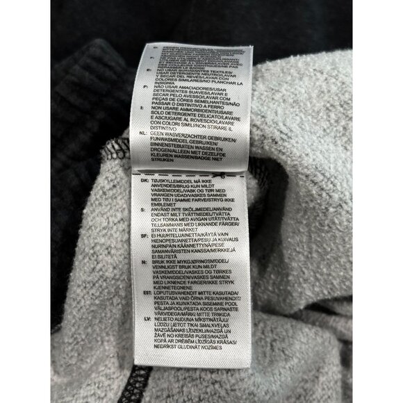 Adidas Mens Black/Grey XL Sweatpants With Drawstring Waist & Elastic Cuffs - Picture 7 of 13